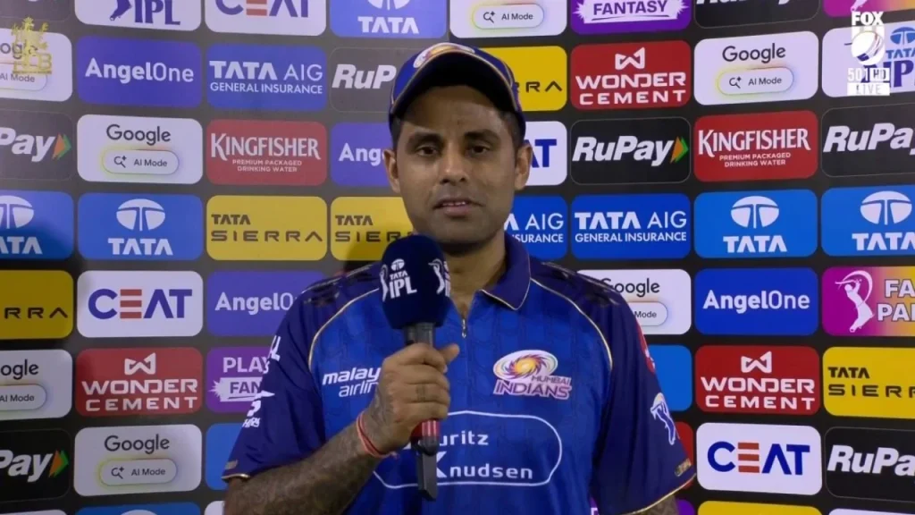 "Tough pill to swallow": Suryakumar Yadav shares emotional reaction after Mumbai Indians' playoff hopes dashed