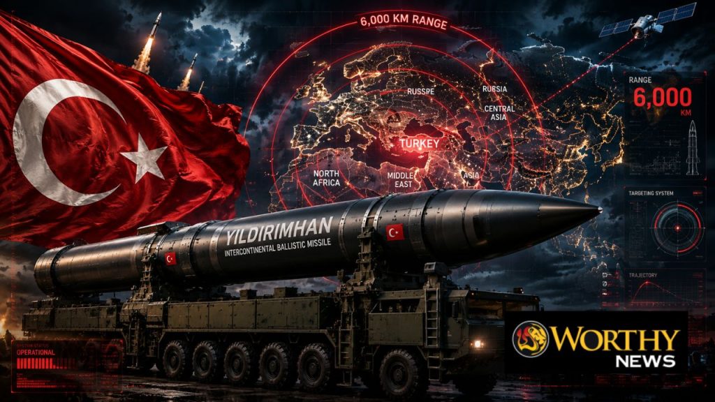 Turkey unveils intercontinental ballistic missile amid boost in defense ambitions