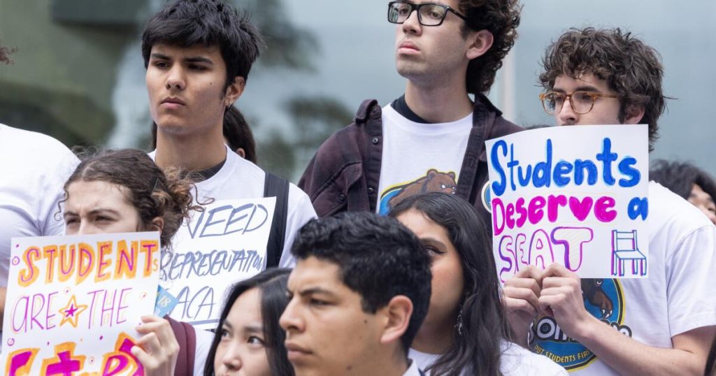 UC students want to double voting power on the UC Board of Regents through ACA 18