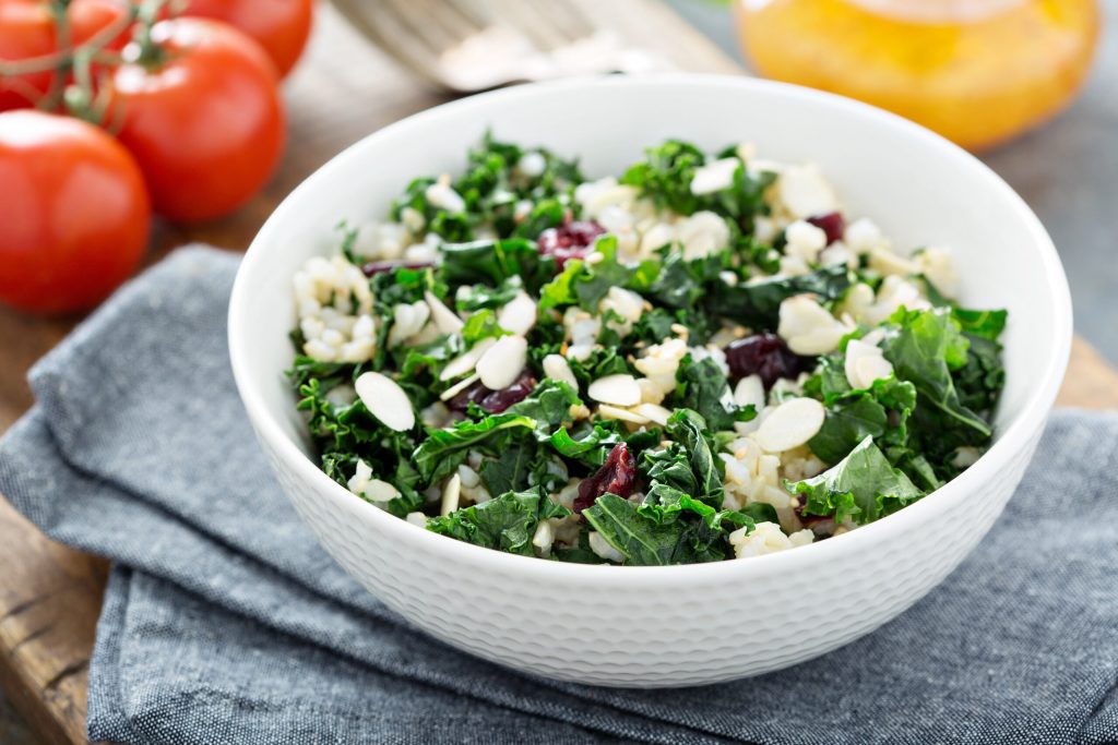 Warm Black and Brown Rice Salad