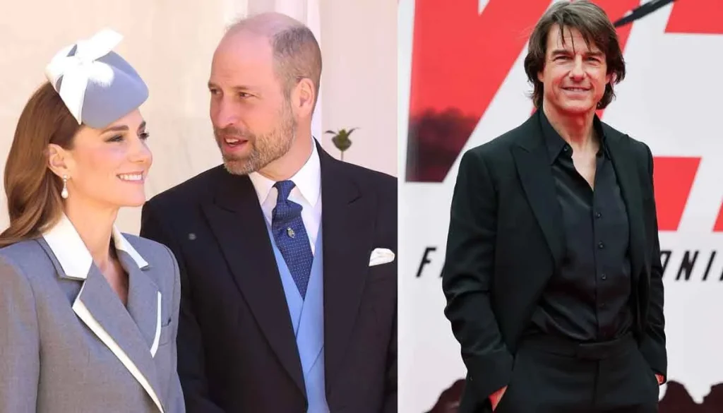 When the royal family mentioned Tom Cruise in a rare statement