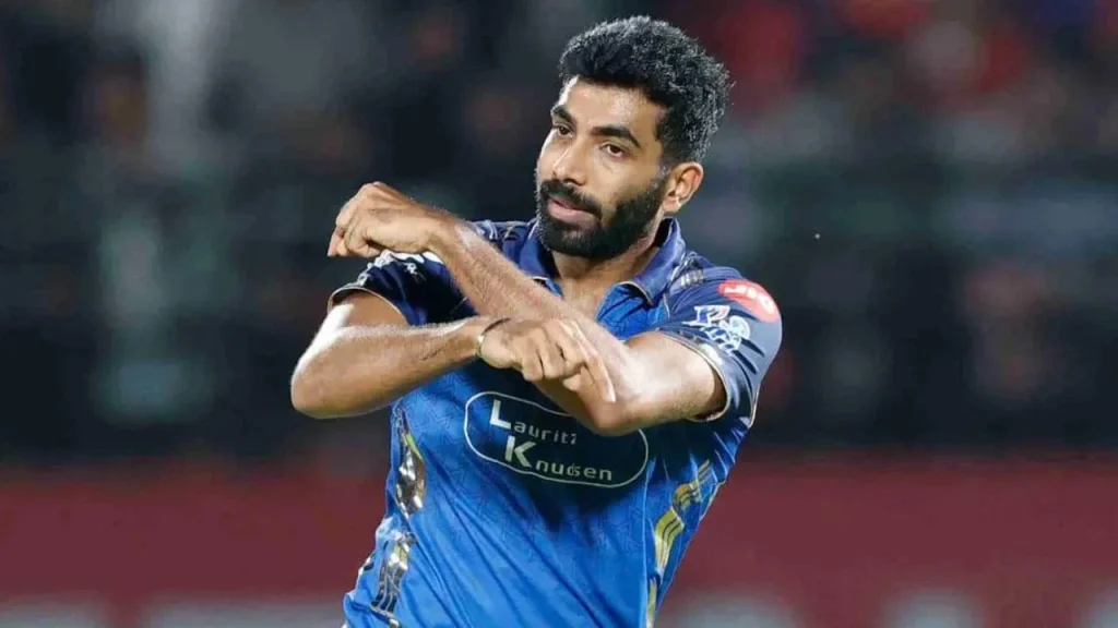 Why is Jasprit Bumrah not playing today's match against RR in IPL 2026?