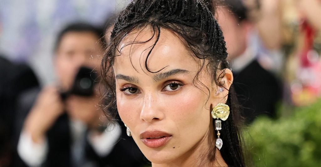 Zoe Kravitz wore a striking nude dress to the Met Gala 2026