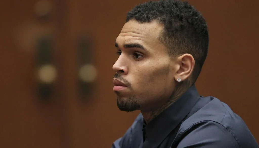 chris brown at home? Street drama explodes in shooting outside rapper's LA pad