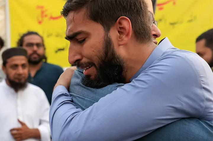 Funeral prayers in absentia held in Karachi for engineer of crashed cargo plane Funeral prayers in absentia held in Karachi for engineer of crashed cargo plane