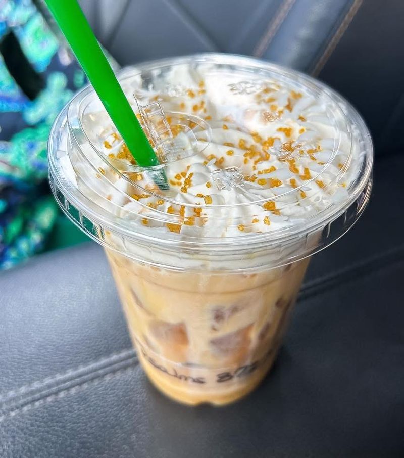 The Eve Iced Honey Lavender Latte