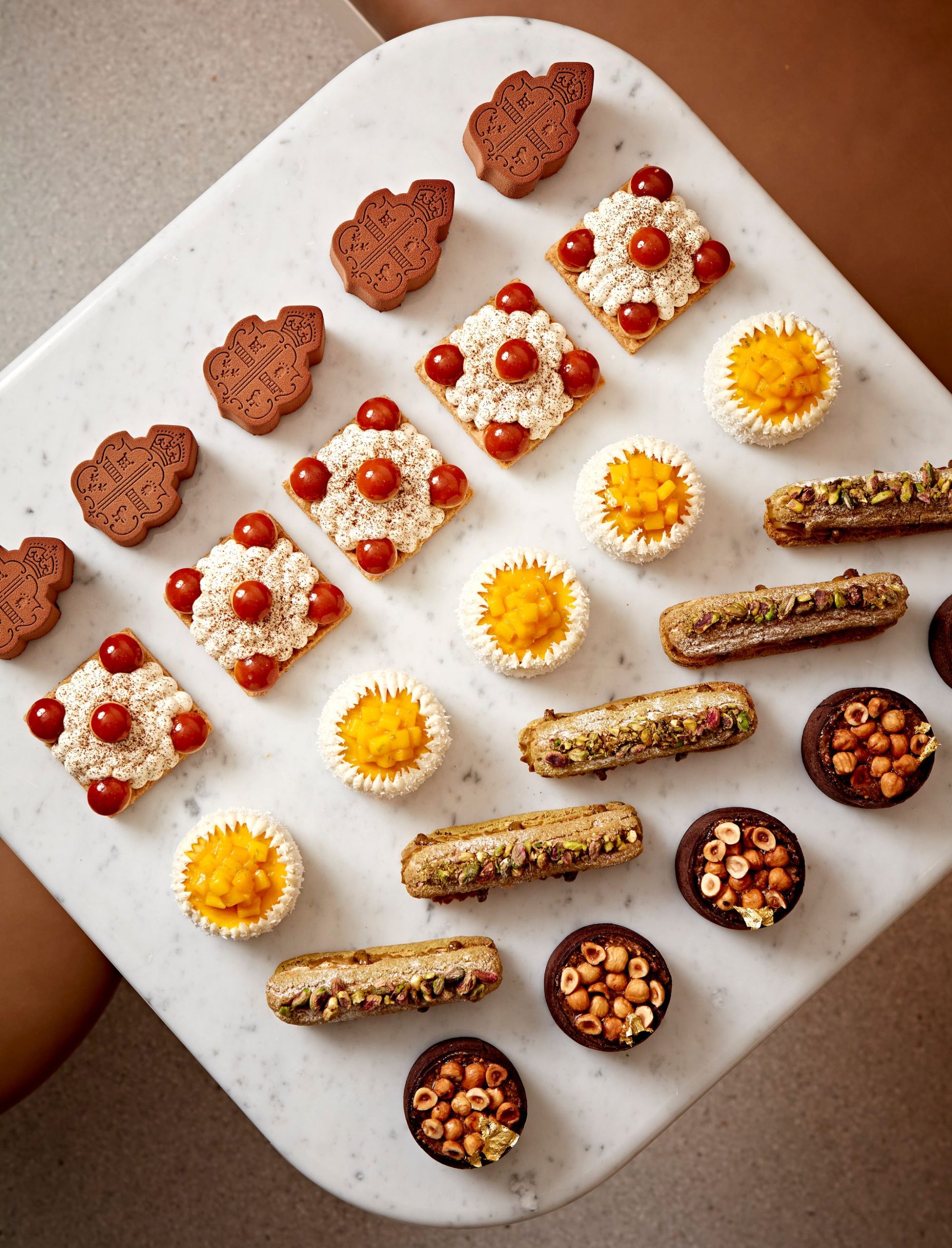 At Claridge’s Bakery, the aim is for guests never to see the work that goes into keeping pastries consistent in the heat
