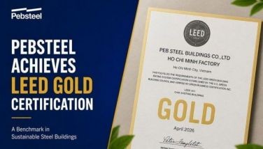 Pebsteel factory gains LEED Gold for sustainable operations